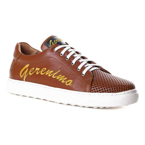 Кеды мужские GERONIMO 7 595 коричневые 41 RU в Центр Обувь