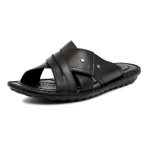 Шлепанцы мужские Alessio Nesca Comfort 710018079 черные 45 RU в Центр Обувь