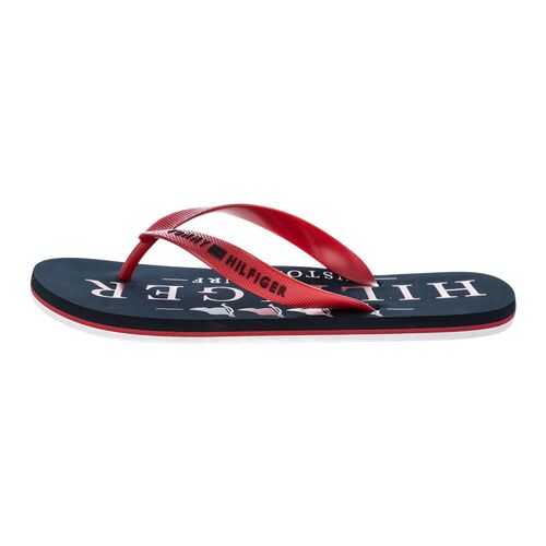 Шлепанцы мужские Tommy Hilfiger FM0FM02699 синие 41 US в Центр Обувь