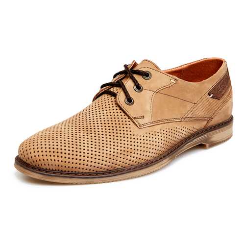 Туфли мужские Alessio Nesca 32606940 бежевые 45 RU в Центр Обувь