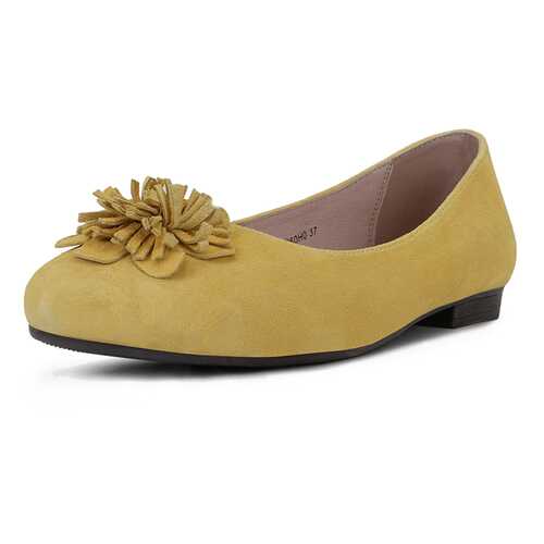Балетки женские Pierre Cardin K0346PM-1A желтые 38 RU в Центр Обувь
