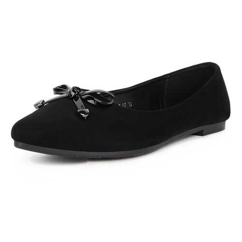 Балетки женские T.Taccardi 28407310 черные 39 RU в Центр Обувь