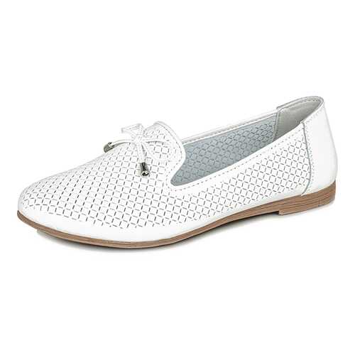 Слиперы женские Alessio Nesca ADL20SS-019 белые 37 RU в Центр Обувь