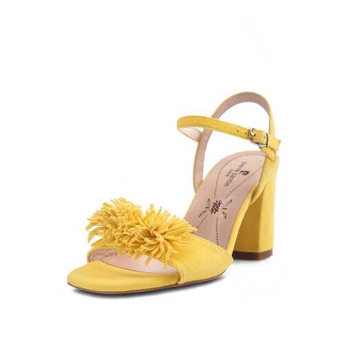 Босоножки женские Pierre Cardin 710017519 желтые 35 RU в Центр Обувь