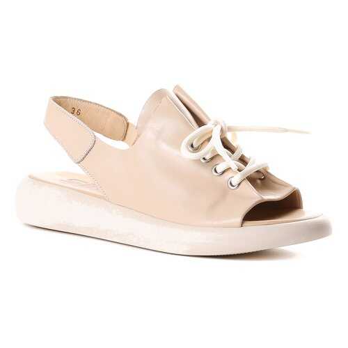 Босоножки женские Shoes Market 648-1708-311 бежевые 40 RU в Центр Обувь