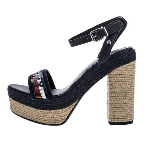 Босоножки женские Tommy Hilfiger FW0FW04717 синие 37 US в Центр Обувь