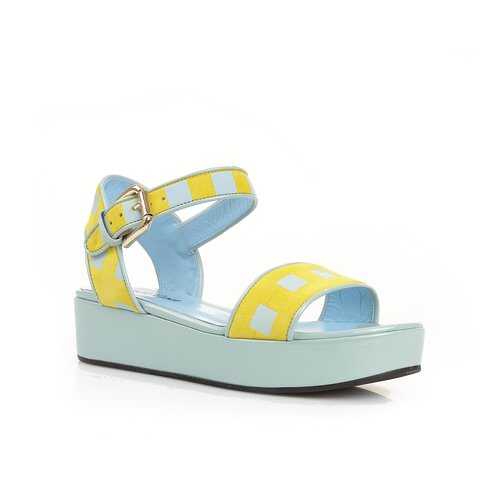 Сандалии женские Studio Pollini SA16724E0KT3040 разноцветные 36 RU в Центр Обувь