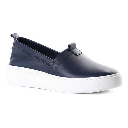 Слипоны женские Shoes Market 456-12001 синие 39 RU в Центр Обувь