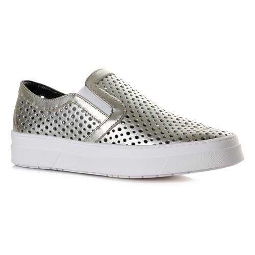 Слипоны женские Studio Pollini SA15093G01T40900 золотистые 40 RU в Центр Обувь