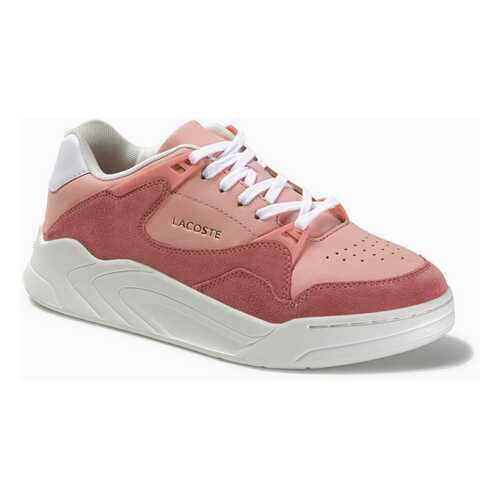 Кроссовки женские Lacoste COURT SLAM 120 4 US SFA розовые 35.5 RU в Центр Обувь