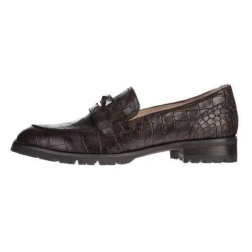 Лоферы женские M.SHOES 445327131 коричневые 38 RU в Центр Обувь