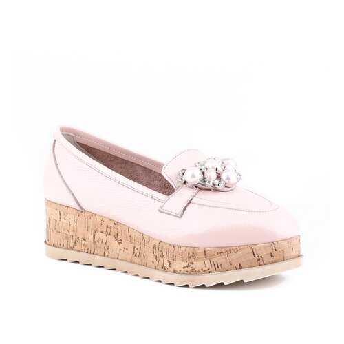 Лоферы женские Shoes Market 61-982-511-534-2 розовые 37 RU в Центр Обувь
