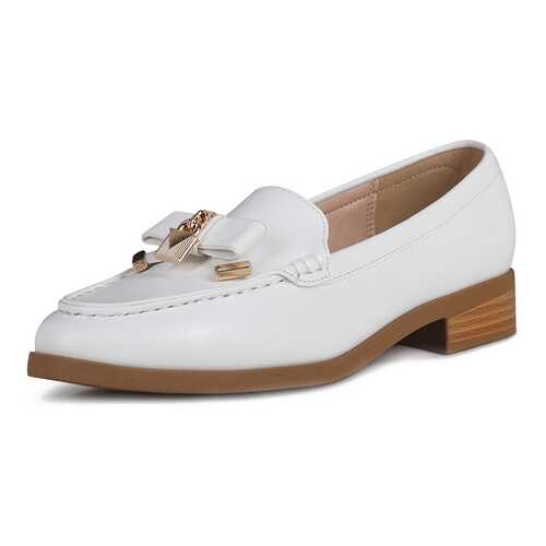Лоферы женские T.Taccardi K0294LC-12C белые 40 RU в Центр Обувь