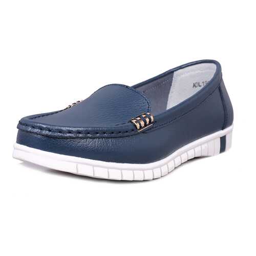 Мокасины женские Alessio Nesca Comfort 710018746 синие 38 RU в Центр Обувь