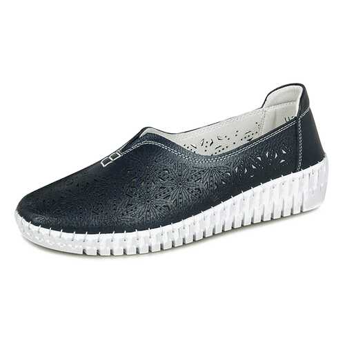 Мокасины женские Alessio Nesca Comfort LL2020SS-09A синие 39 RU в Центр Обувь