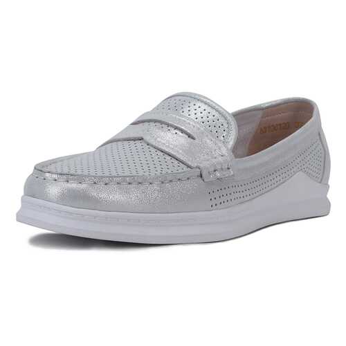 Мокасины женские Pierre Cardin b3106120 серебристые 40 RU в Центр Обувь