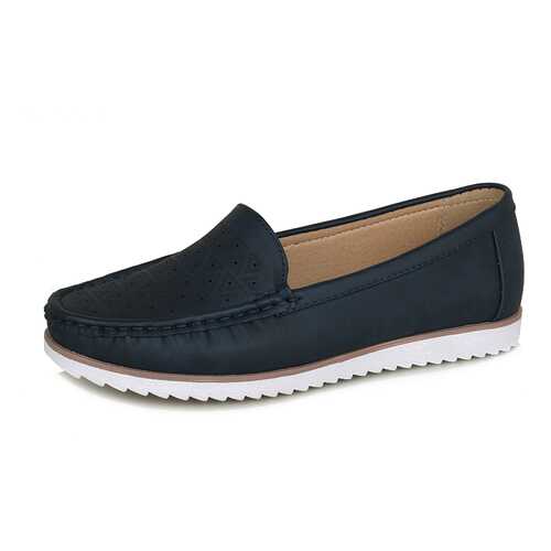 Мокасины женские T.Taccardi SY20SS-004 синие 37 RU в Центр Обувь