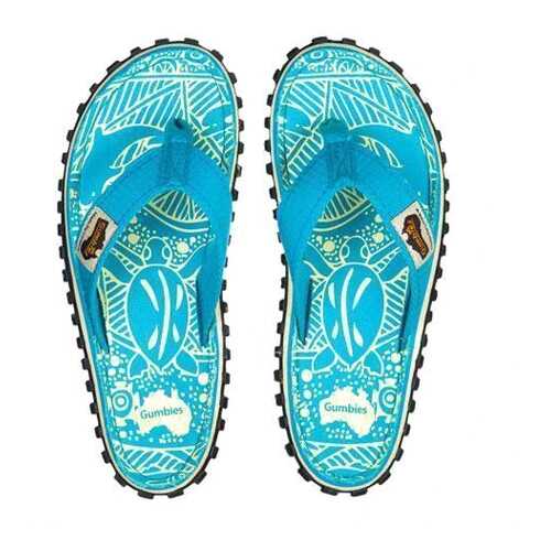 Шлепанцы женские Gumbies Islander Canvas Turquoise 2020 (40) в Центр Обувь