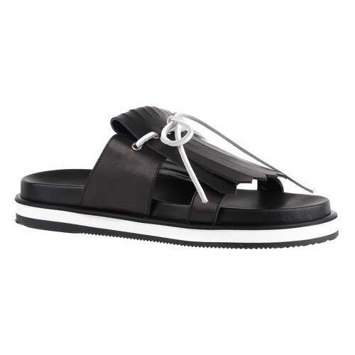 Шлепанцы женские Studio Pollini SA28033G01TW0000 черные 37 RU в Центр Обувь