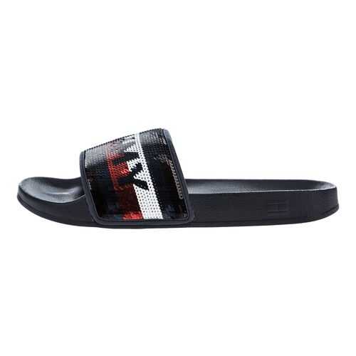 Шлепанцы женские Tommy Hilfiger FW0FW04802 синие 36 US в Центр Обувь