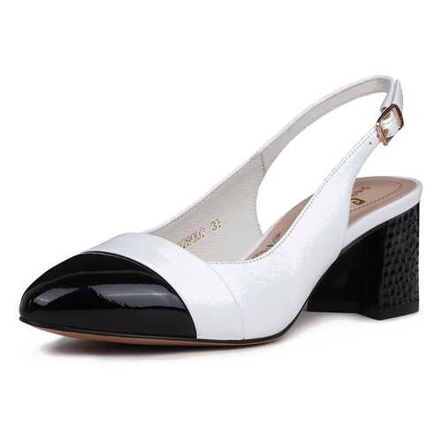 Туфли женские Pierre Cardin JX20S-101B белые/черные 38 RU в Центр Обувь