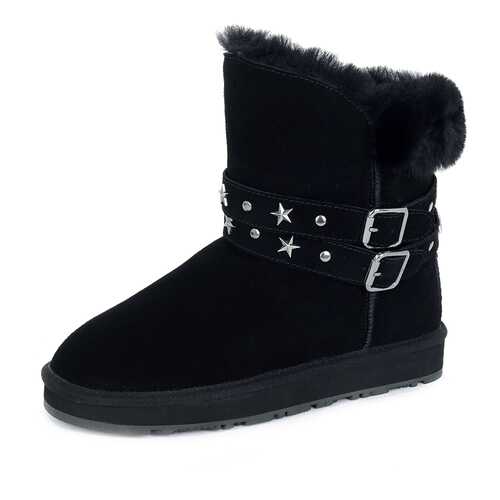 Угги женские Pierre Cardin 710018613 черные 38 RU в Центр Обувь